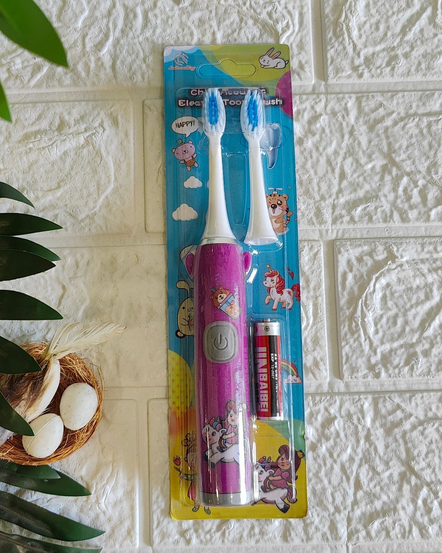 Cute Character Electronic Toothbrush