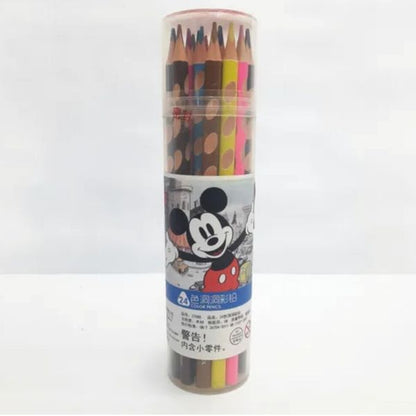 Mickey & Minnie 24 Color Pencil Color
