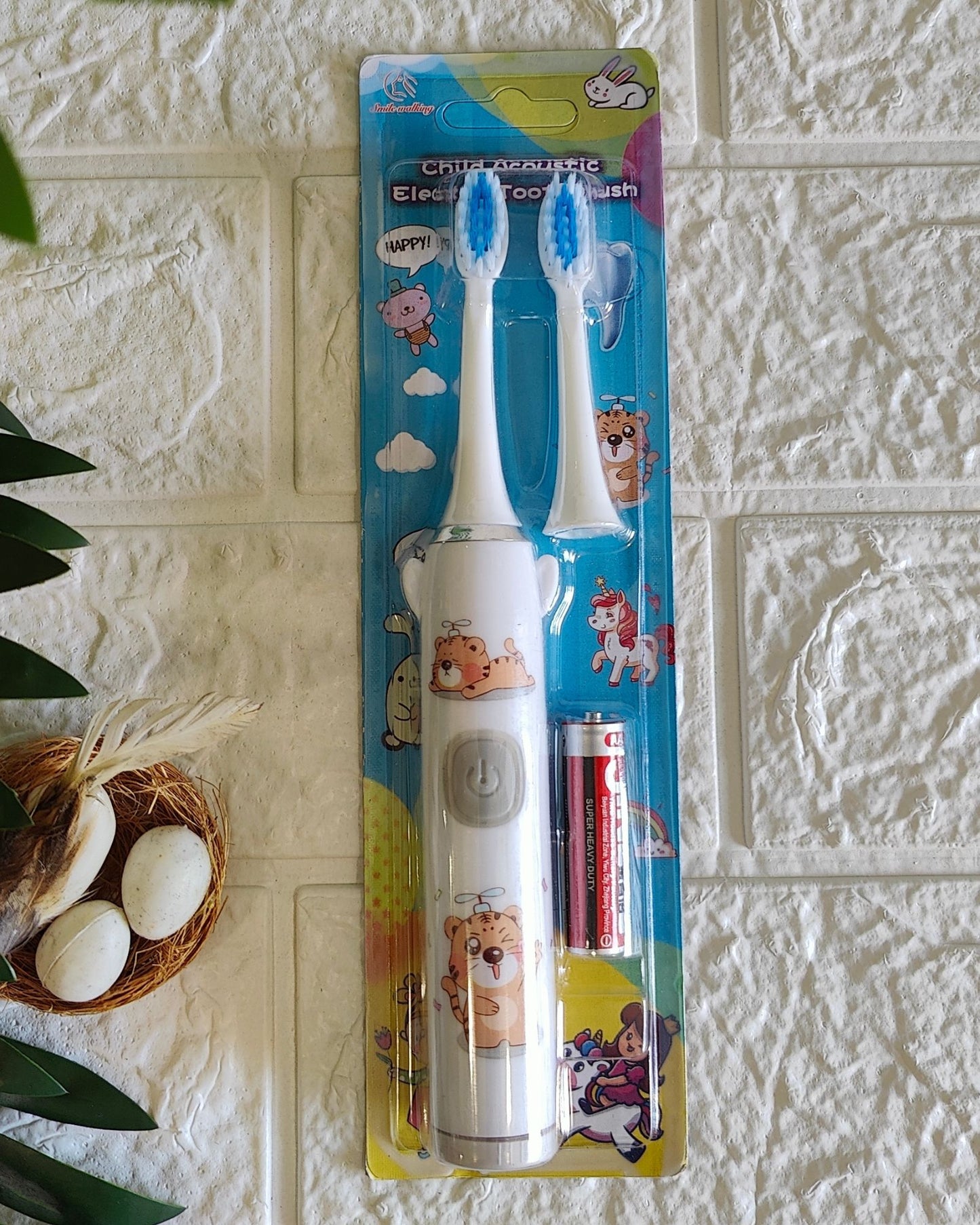 Cute Character Electronic Toothbrush