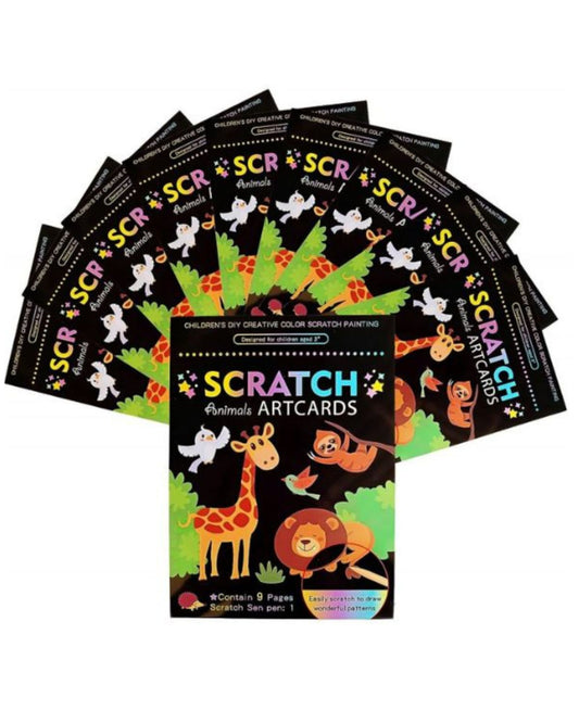 Scratch Art Cards & Paper Notes
