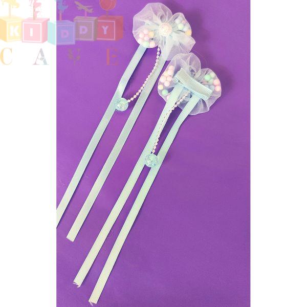 Bow Hanging Hair Clip (Random Colour)