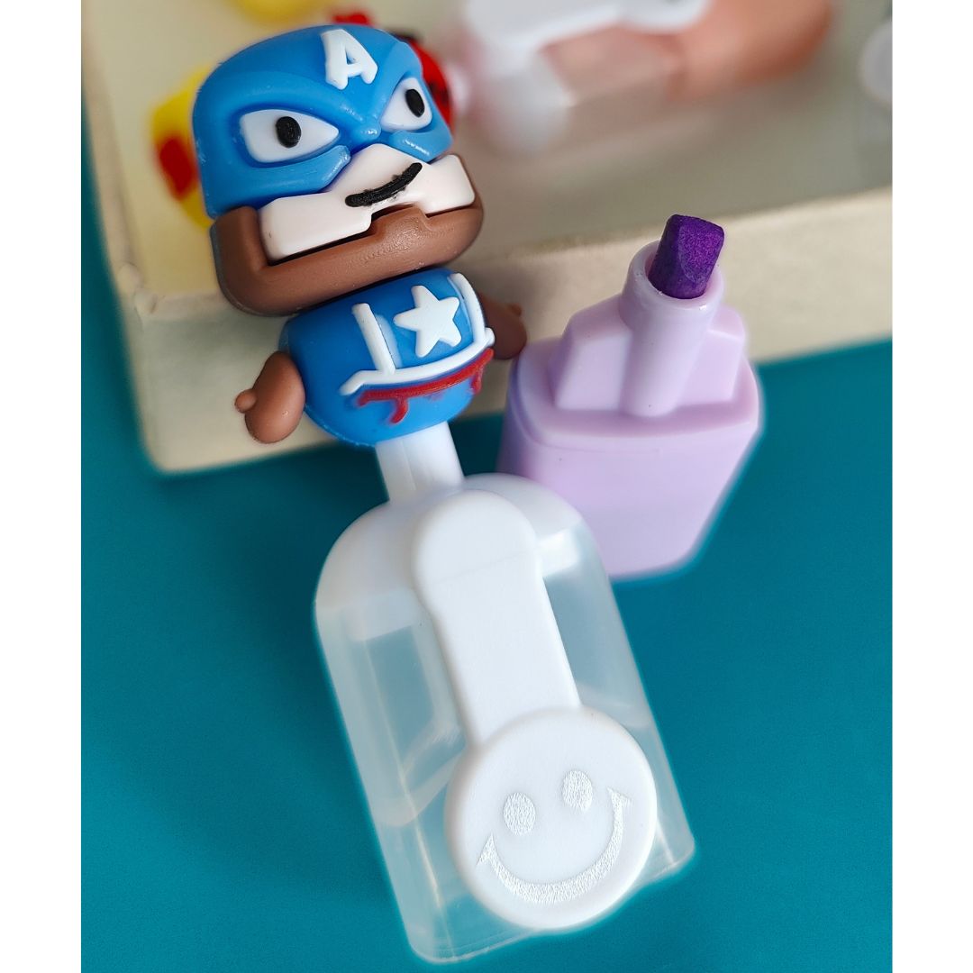 Superhero Highlighter (Set Of 6)