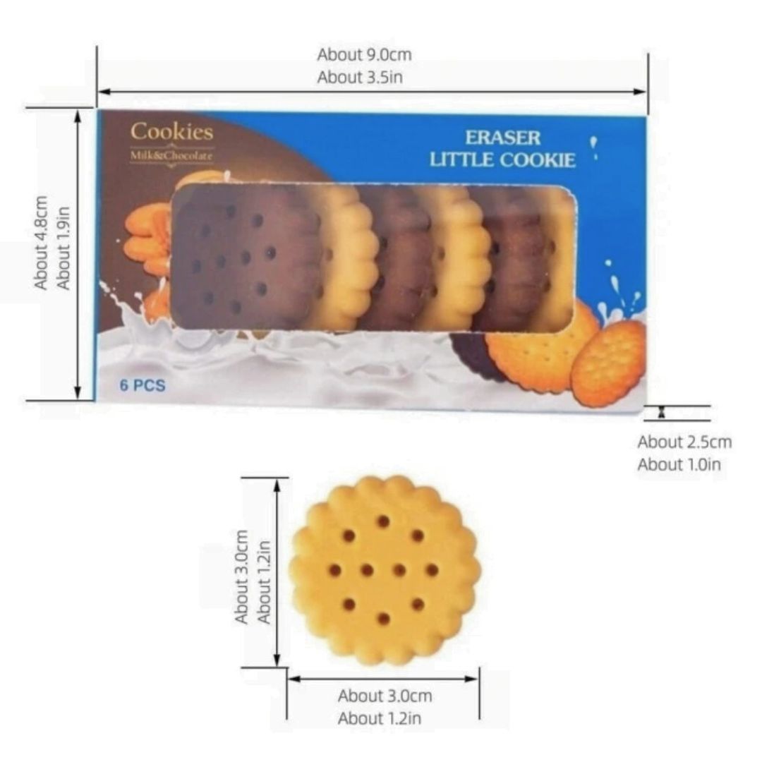 Little Cookie Erasers