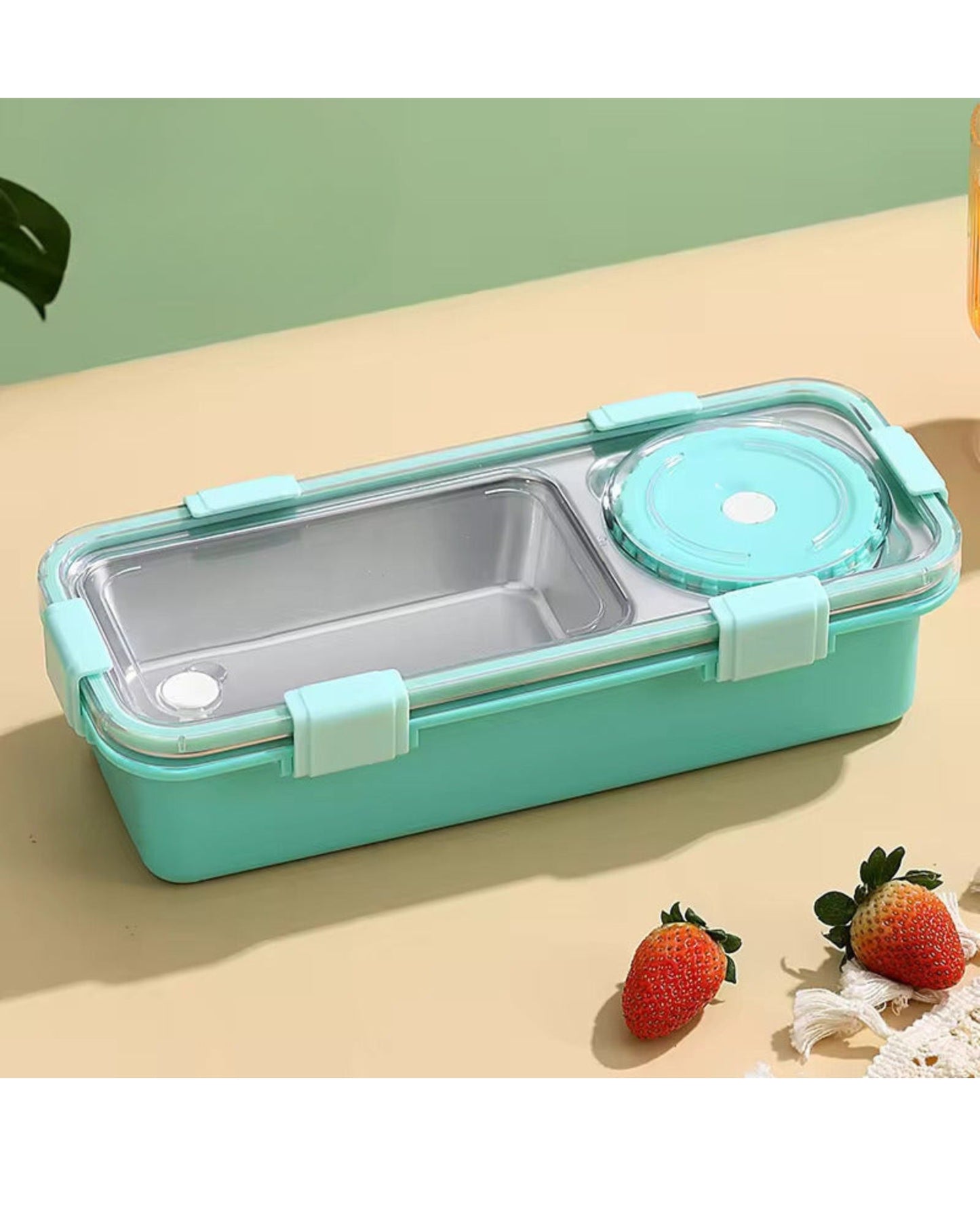 Premium Stainless Steel 2 Part Lunch Box