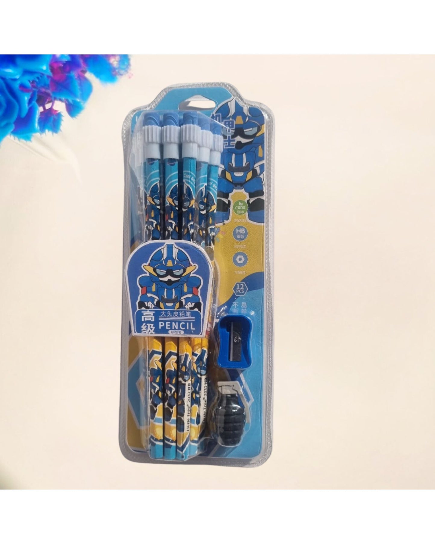 Super Hero Pencil Set