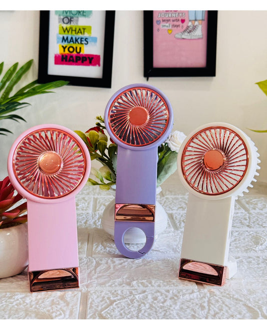 Mini Fancy Hand Fan With Light