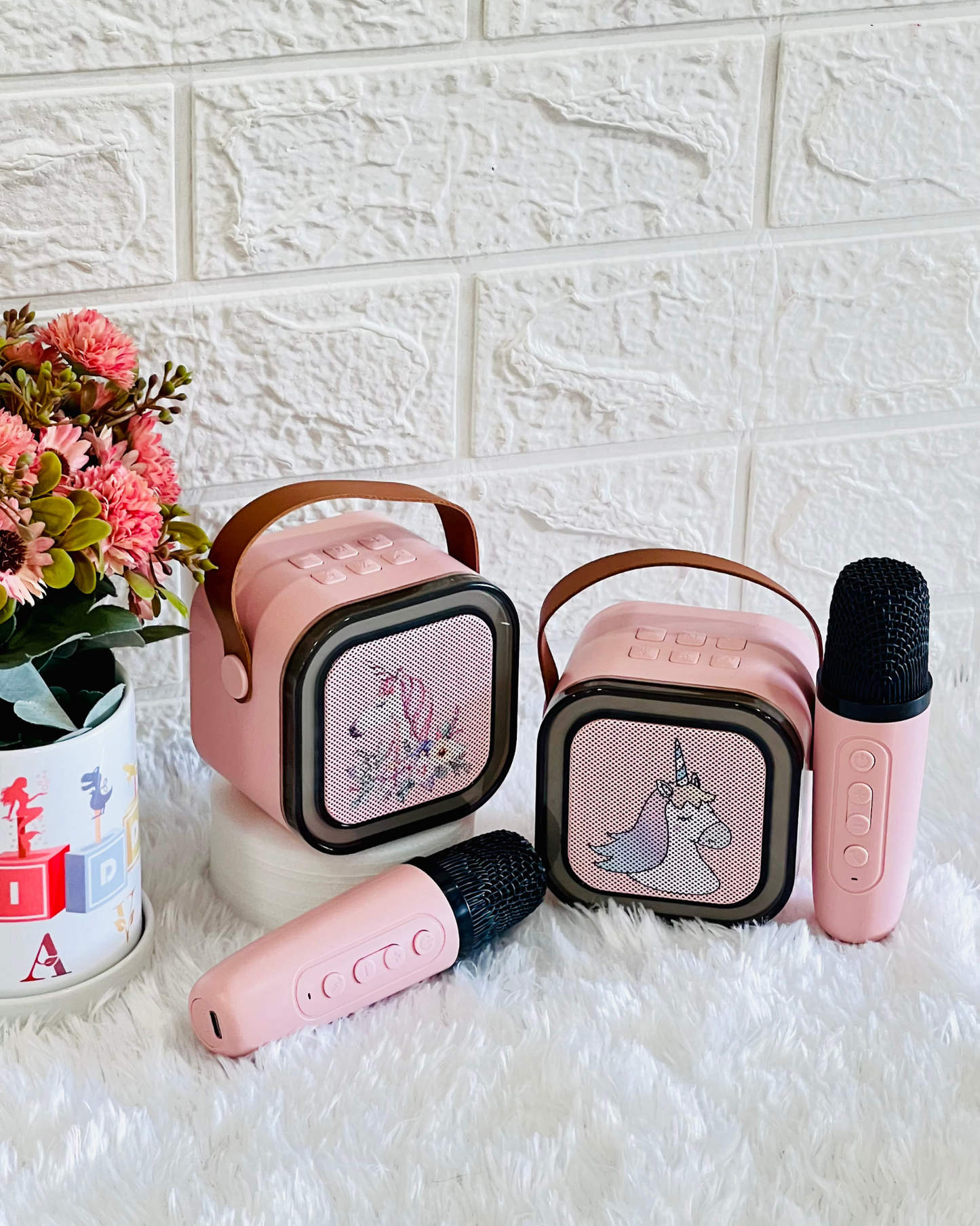 Character Karaoke Mike With Speaker