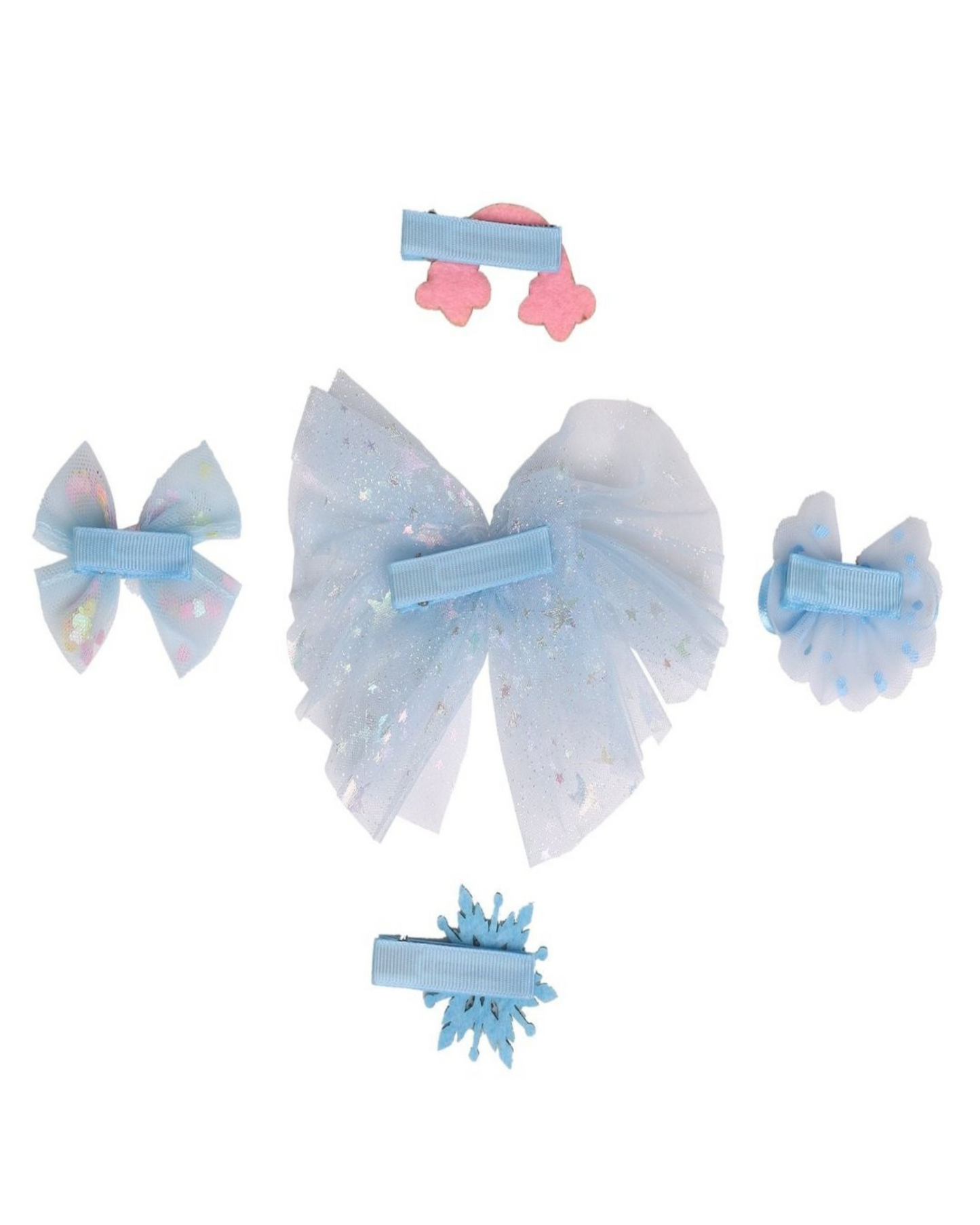 Princess Hair Clip (Set Of 5)