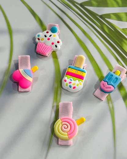 Sweet Candy Hair Clips