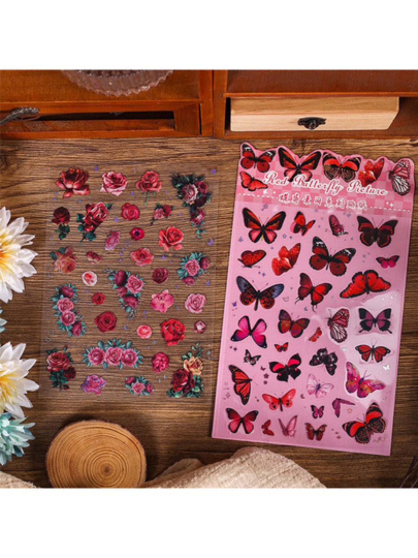 Big Butterfly Sticker (2 Sheets)
