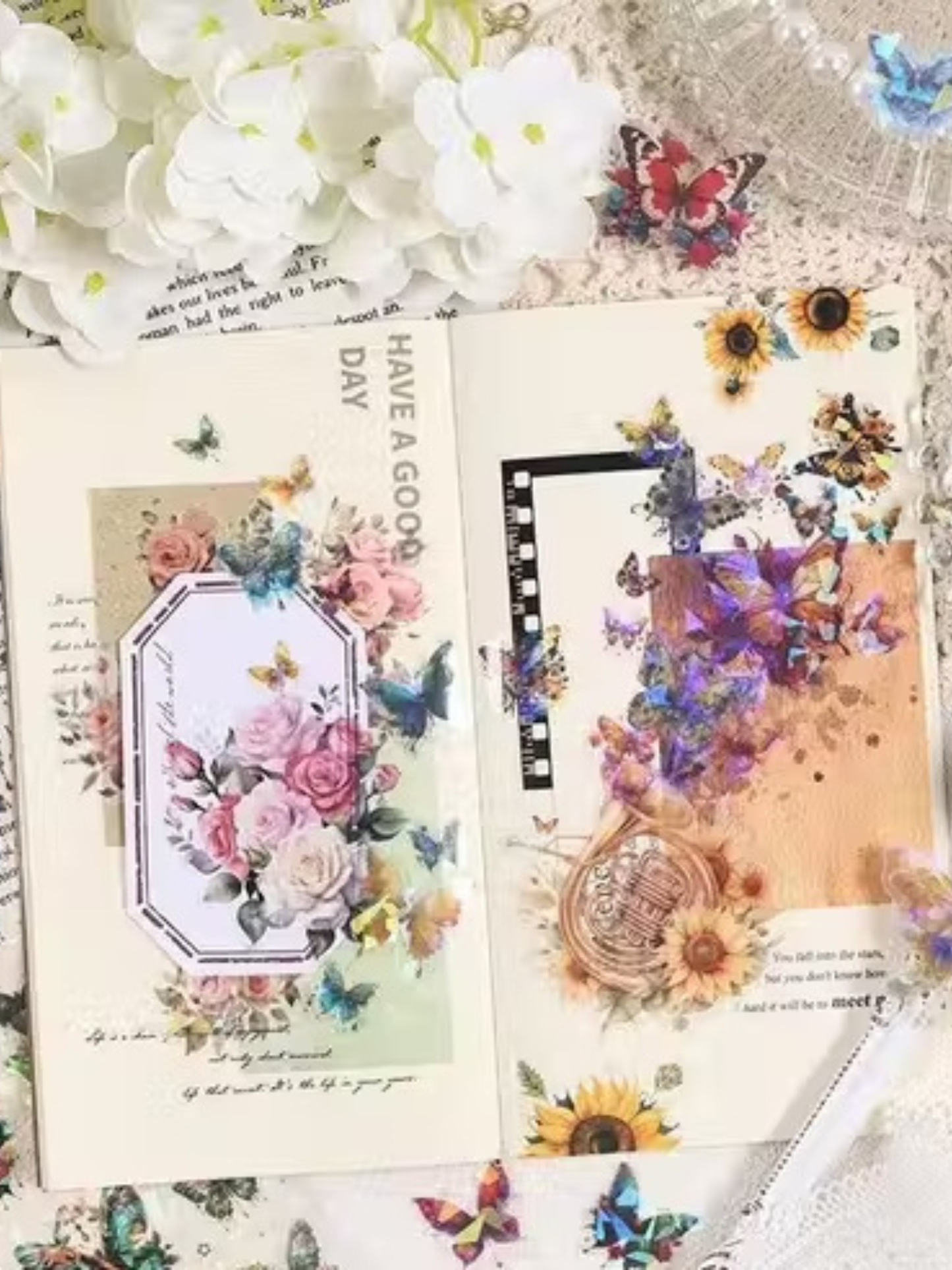 Small Butterfly Sticker (10 Sheets)