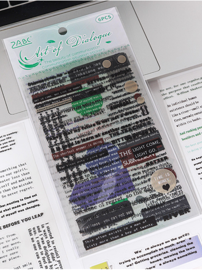 Language Garden Stickers (6 Sheets)