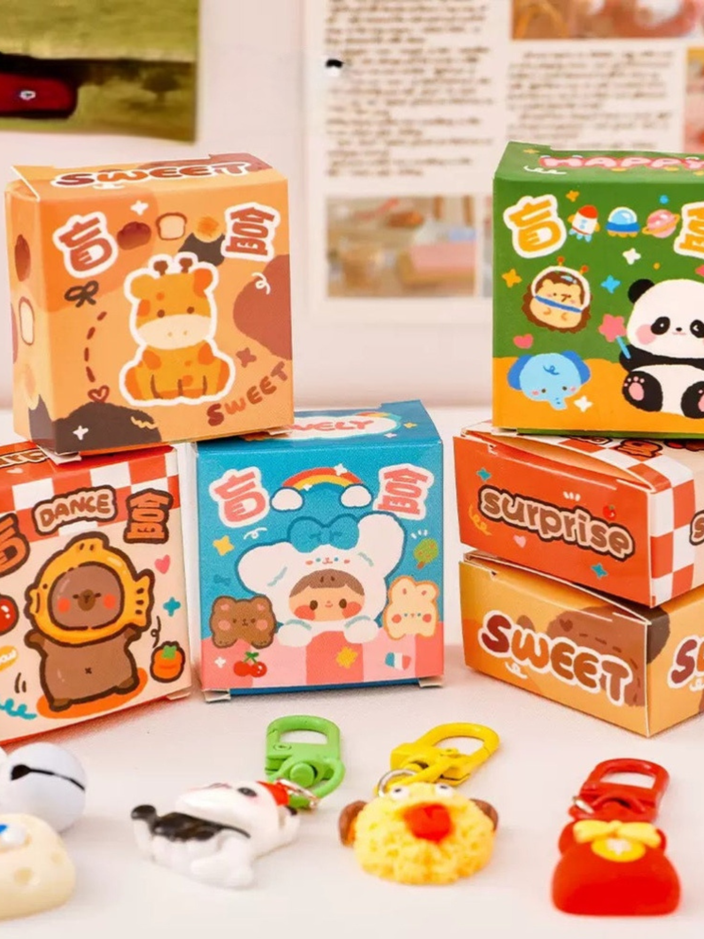 Surprise Box Mini Keychain