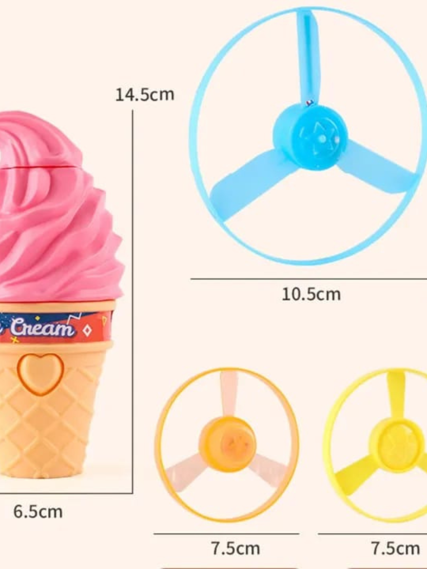 Ice-Cream GYRO Flying Toy