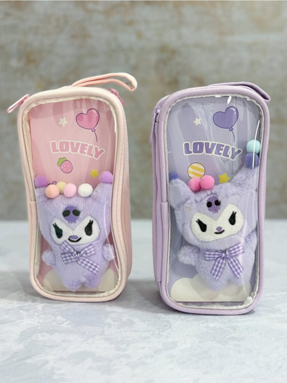 Pencil Pouch With Soft Toy