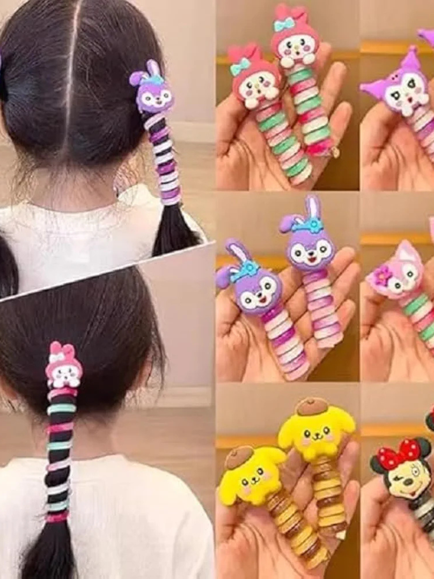 Spiral Hair Accessories (Set Of 2)