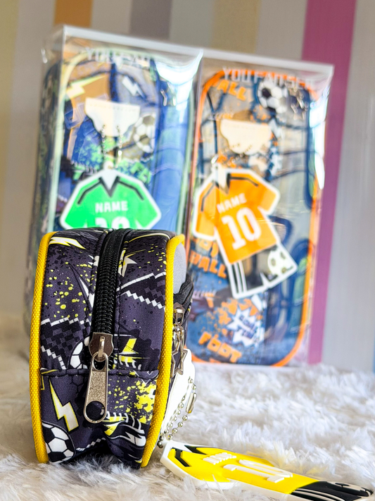Football Soft Pencil Pouch