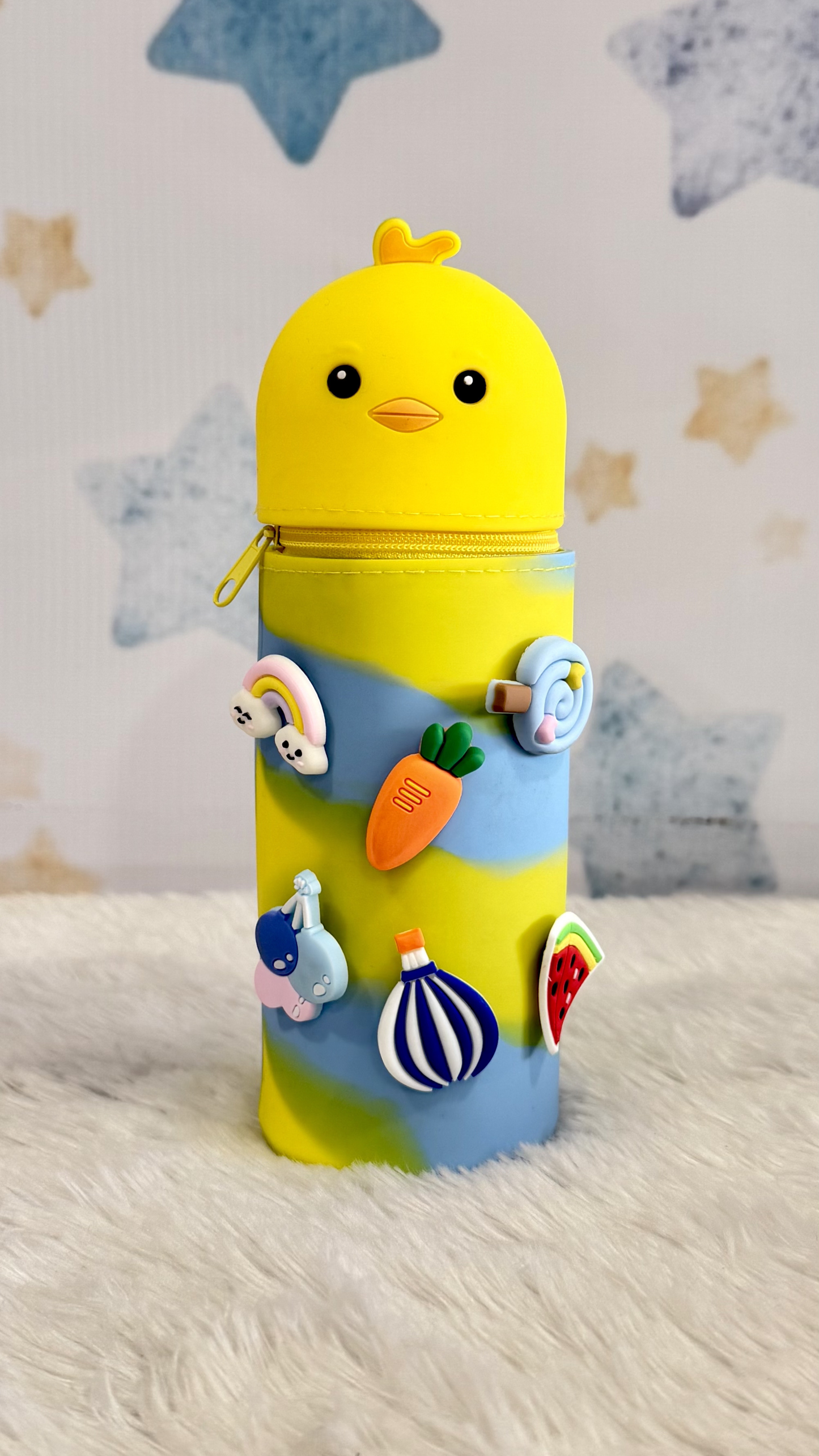 Cute Animal Silicone Pencil Pouch