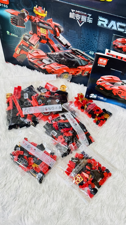 Racing 2-In-1 Robot & Sports Car