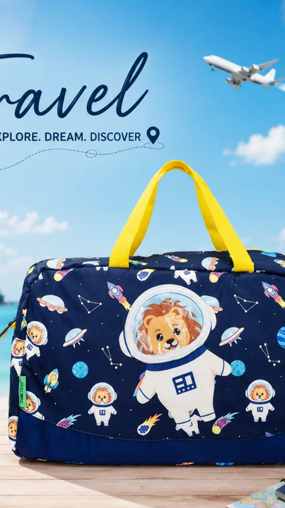 3D Lightweight Travel Duffel Bag For Kids