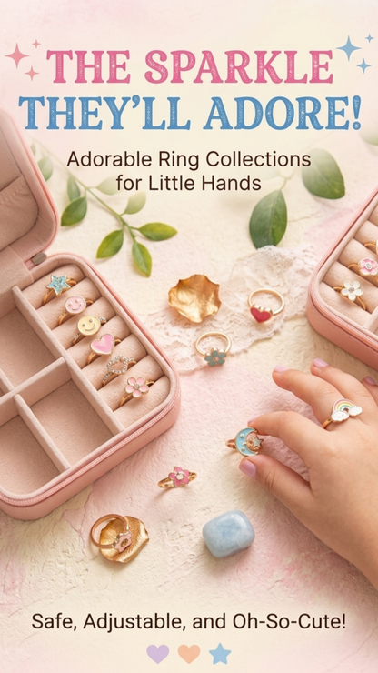 16pcs Charming Spinner Ring