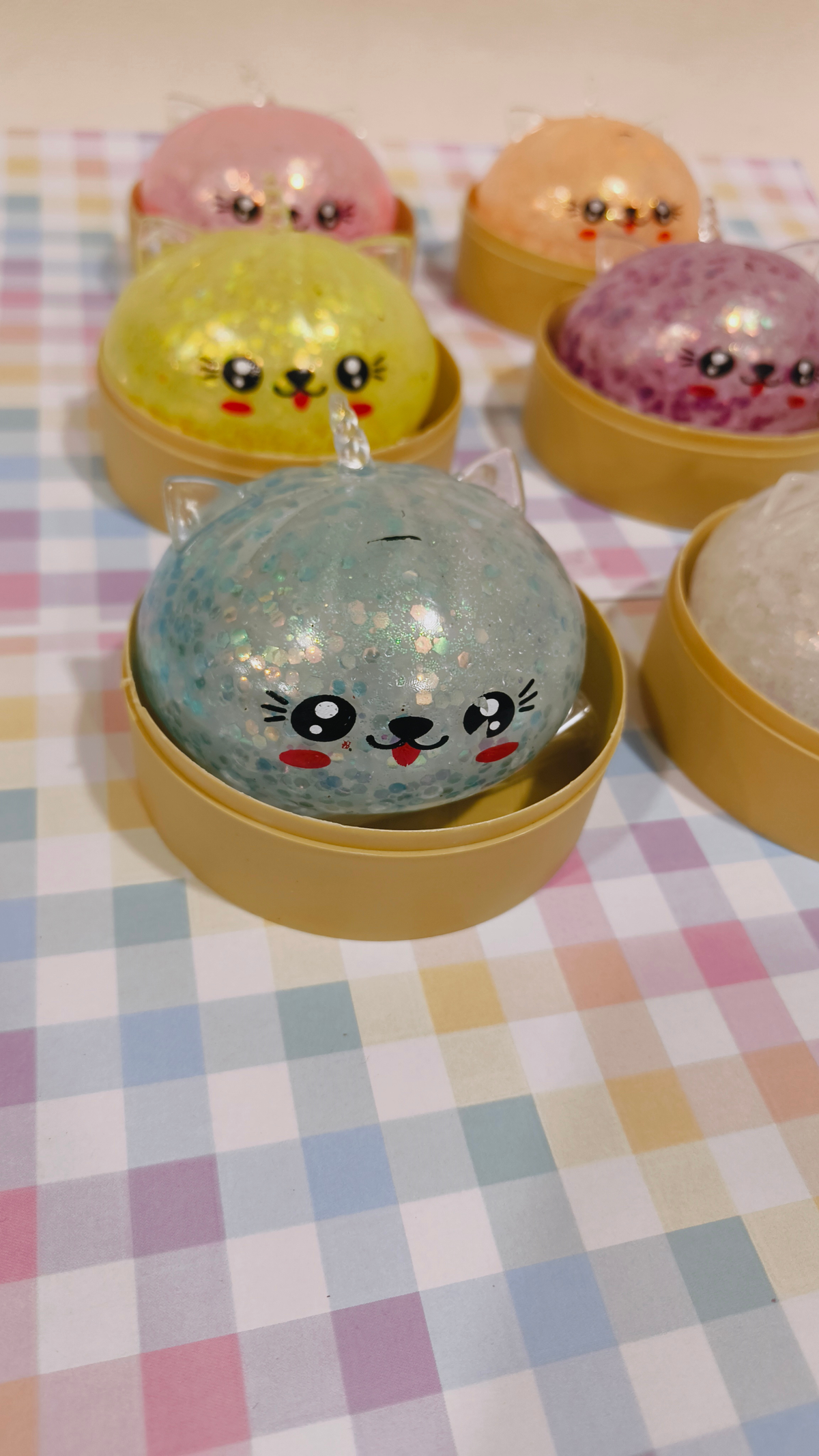 Glitter Dumpling Squishy
