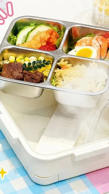 4-In-1 Bento Lunch Stainless Steel Box
