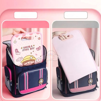 Vertical File Folder With Button Lock