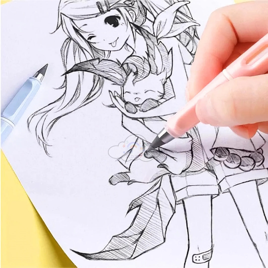 Cute Animal Evarlasting Pencil Set