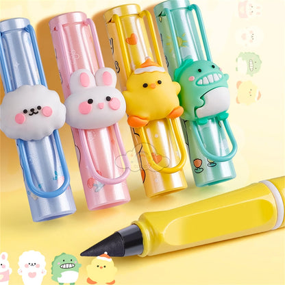 Cute Animal Evarlasting Pencil Set