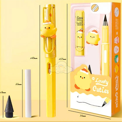 Cute Animal Evarlasting Pencil Set