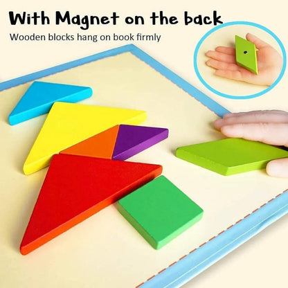 Magnetic Tangram - Woodiness