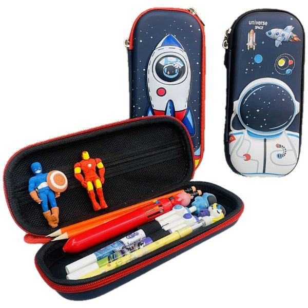 3D Space Pencil Case