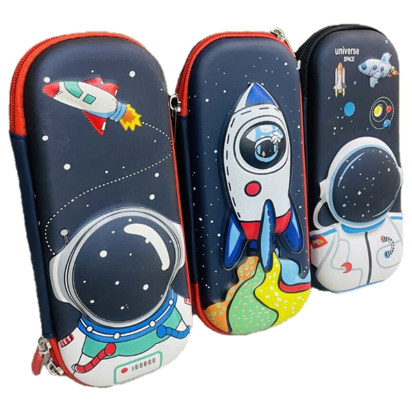 3D Space Pencil Case