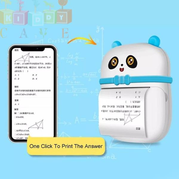 Cute Panda Mini Portable Printer