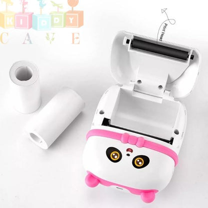 Cute Panda Mini Portable Printer