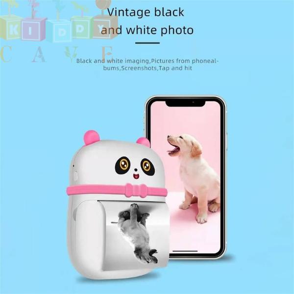 Cute Panda Mini Portable Printer
