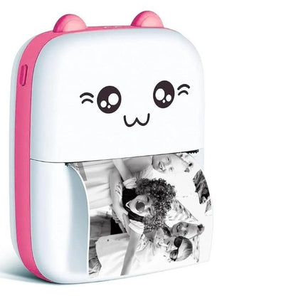 Cute Kitty Mini Portable Printer
