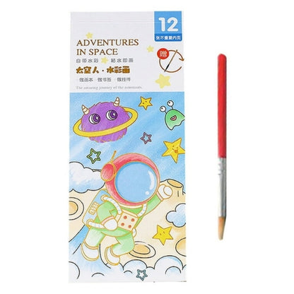 12 Sheet Colouring Book