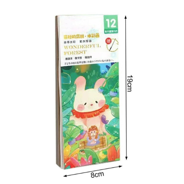12 Sheet Colouring Book
