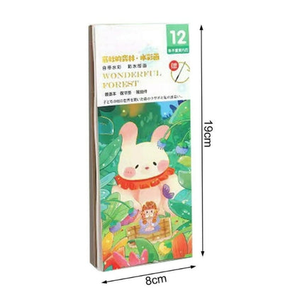 12 Sheet Colouring Book