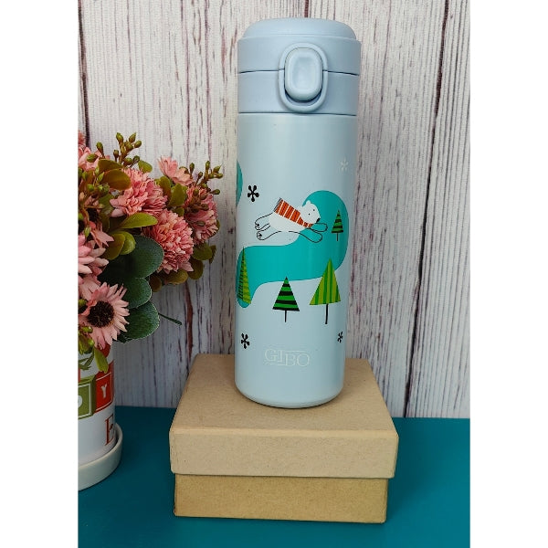 Cute Insulated Vaccum Bottle - 420ml