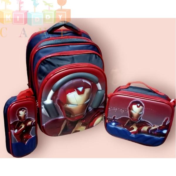 Imported Backpack Combo With Pencil Pouch & Lunch Bag