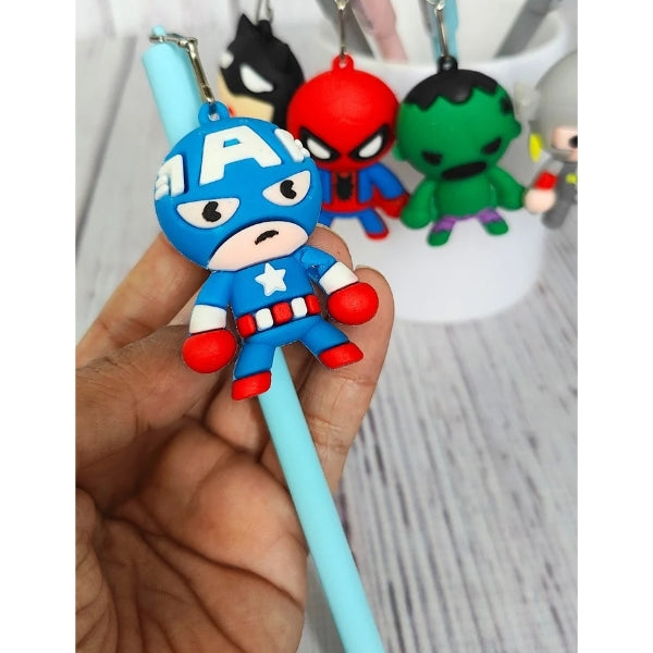 Superhero Ball Pen (Random)
