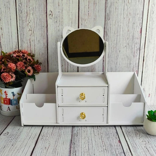 Multi Function Wooden Desktop Organiser