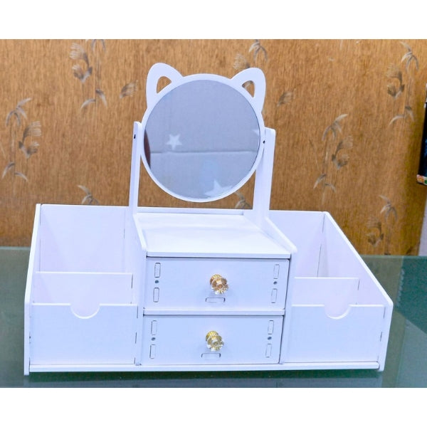 Multi Function Wooden Desktop Organiser