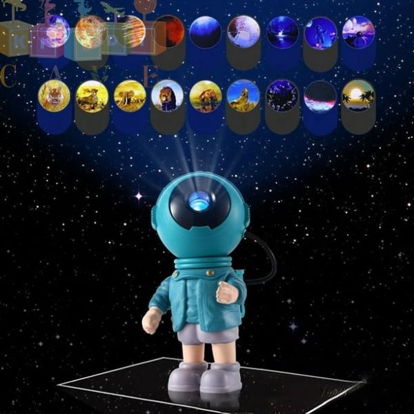 Astronaut Projector Lamp With Multiple Slides