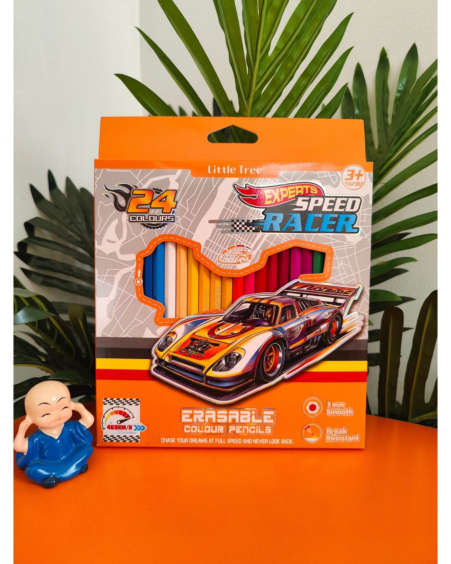 Car 24 Color Pencil Set