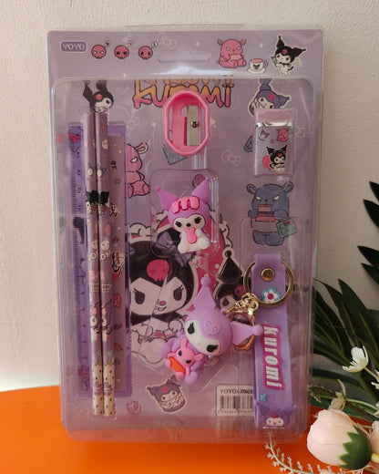 Stationery Gift Set With Keychain