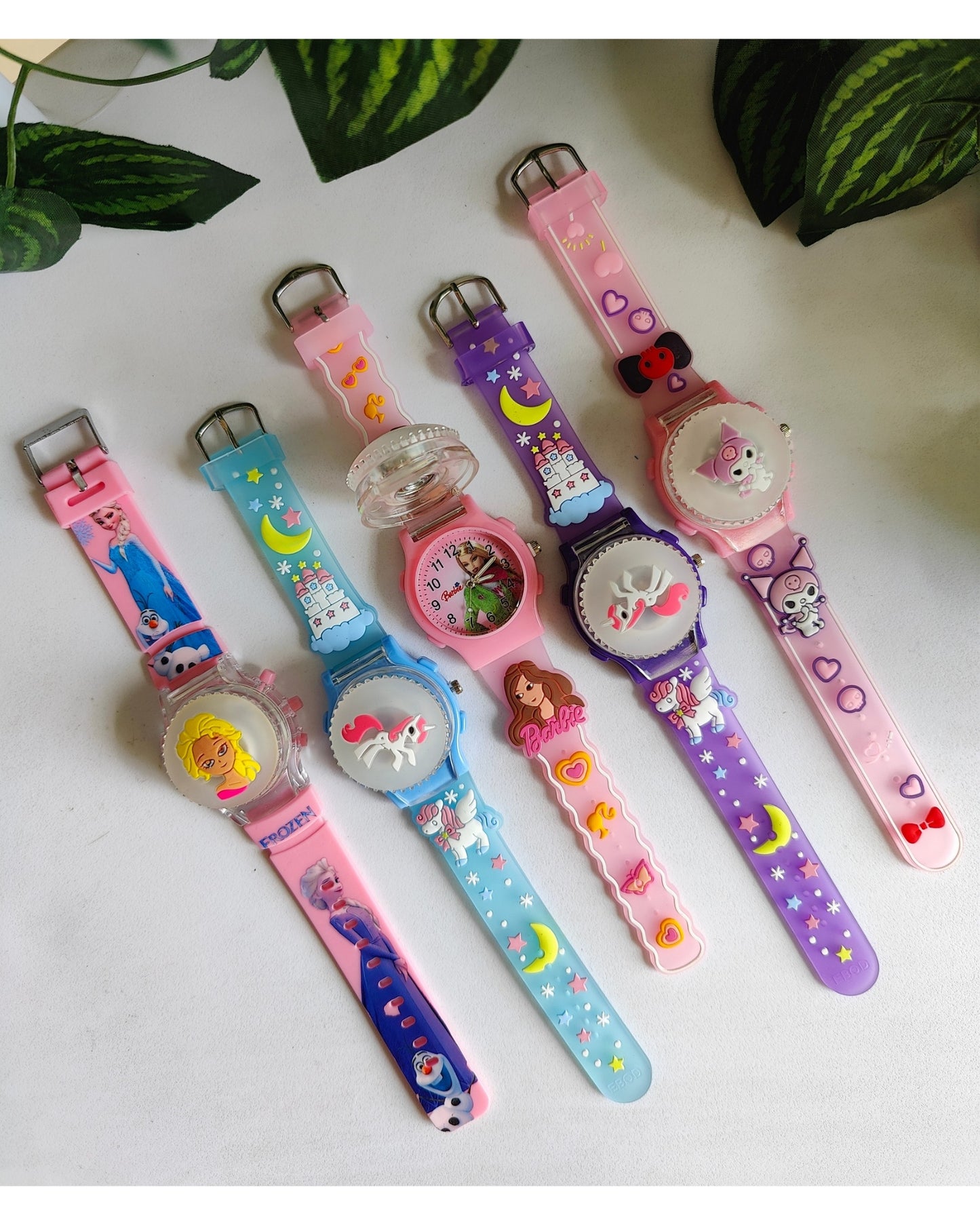 2 In 1 Light Spinner Watch